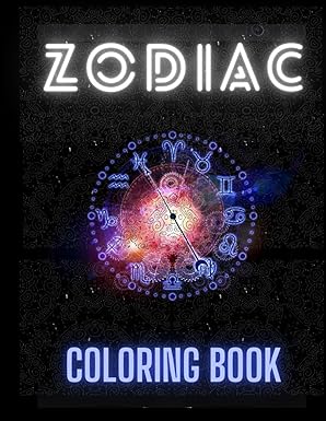 Zodiac Coloring Book cover